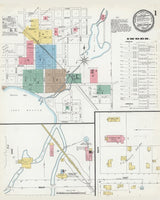 1900 Town Map of Lake Geneva Wisconsin