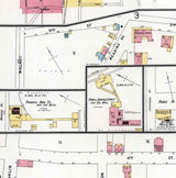 1896 Sanborn Map of Boyertown Berks County Pennsylvania