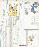1898 Sanborn Map of Austin Potter County Pennsylvania
