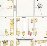 1898 Sanborn Map of Berlin Somerset County Pennsylvania