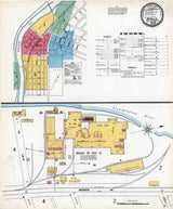 1899 Sanborn Map of Apollo Armstrong County Pennsylvania