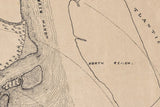 1888 Map of Saint Augustine Florida