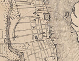 1888 Map of Saint Augustine Florida