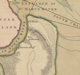 1770 Map of Amelia Island Florida