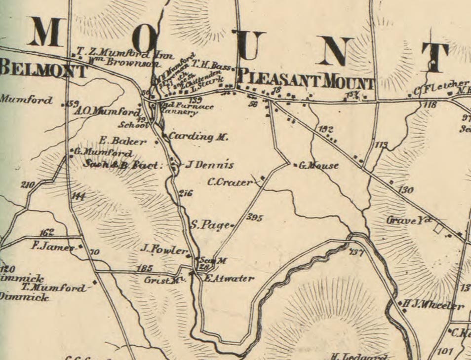 1860 Map of Wayne County Pa Honesdale Hawley Roll Map Genealogy