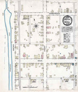1884 Town Map of Halifax Dauphin County Pennsylvania