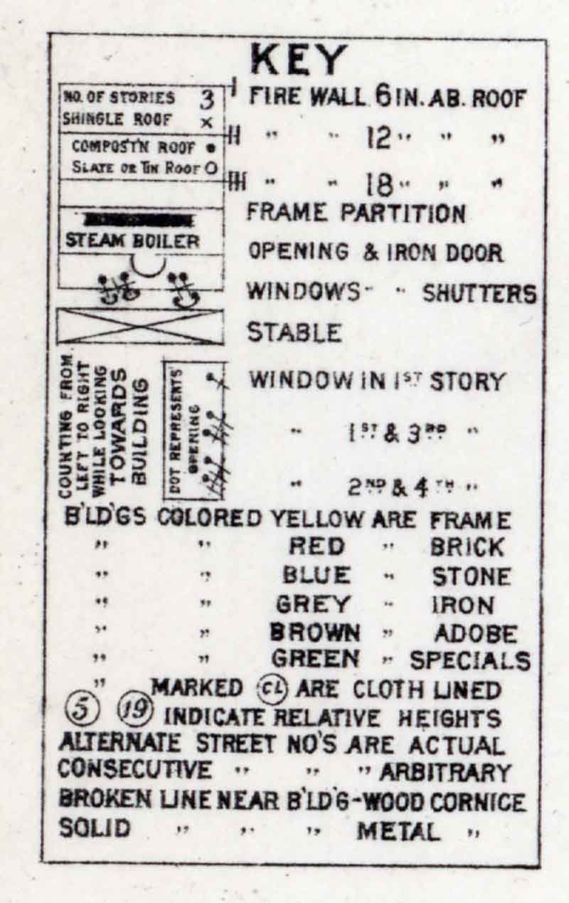 1885 Town Map of Doylestown Bucks County Pennsylvania