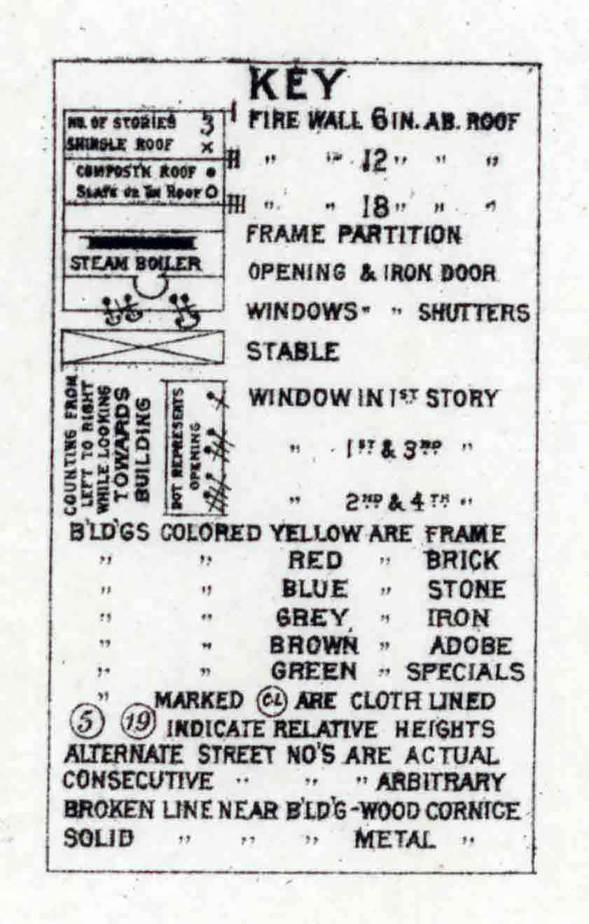 1886 Town Map of Freeport Armstrong County Pennsylvania