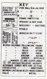 1892 Town Map of Great Bend Susquehanna County Pennsylvania