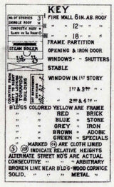 1894 Town Map of Freemansburg Northampton County Pennsylvania