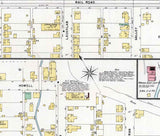 1897 Town Map of Dawson Fayette County Pennsylvania