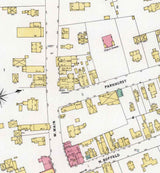 1897 Town Map of Elkland Tioga County Pennsylvania