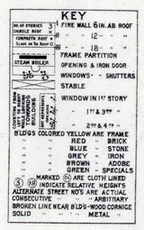 1897 Town Map of Hallstead Susquehanna County Pennsylvania