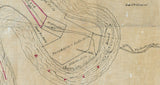 1884 Map of Oil Lands Prentice Angell & Company Venango County Pa Allegheny River