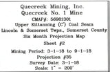 2018 Map of Quecreek Coal Mine Somerset County Pennsylvania Mine Disaster Area