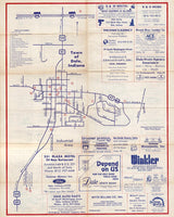 Town Map of Dale Spencer County Indiana