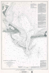 1851 Nautical Map of Mobile Bay Alabama