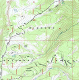 1993 Topo Map of Boyd Ridge Wyoming WY