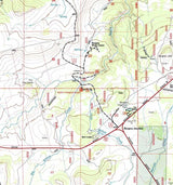 1993 Topo Map of Burgess Junction Wyoming WY Bighorn Forest