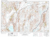 1955 Topo Map of Lovelock Nevada NV Lake Pyramid