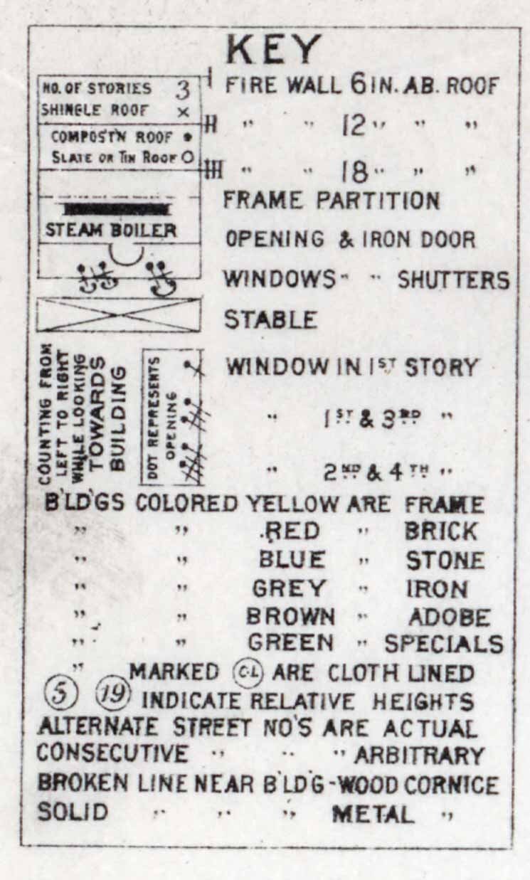 1893 Town Map of Knoxville Borough Allegheny County Pennsylvania
