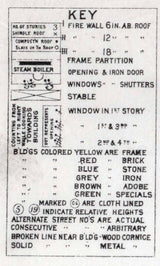 1893 Town Map of Knoxville Borough Allegheny County Pennsylvania