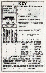1887 Town Map of Latrobe Westmoreland County Pennsylvania