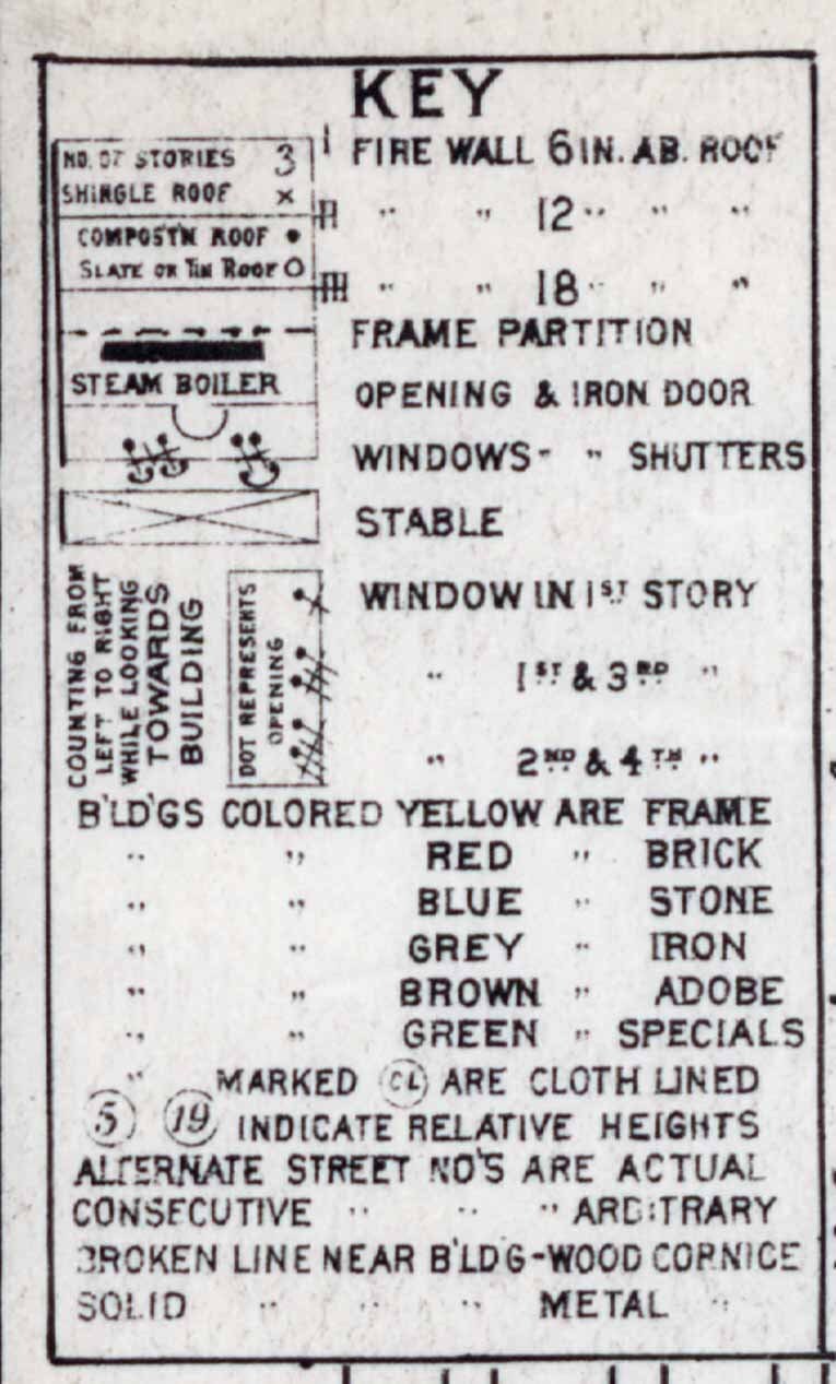 1898 Town Map of Kane McKean County Pennsylvania
