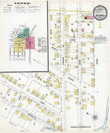 1897 Town Map of McDonald Washington County Pennsylvania