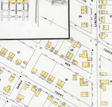 1897 Town Map of McDonald Washington County Pennsylvania