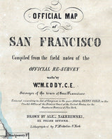 1849 Map of San Francisco