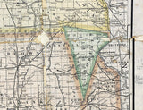 1887 Map of The Dakota Territory