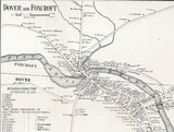 1858 Map of Piscataquis County Maine