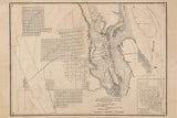 1888 Map of Saint Augustine Florida