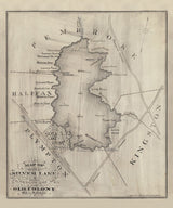 1870 Map of Silver Lake Massachusetts