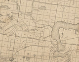 1883 Map of Putnam County Florida