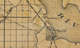 1885 Map of Clay County Florida