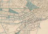 1872 Map of Boston Massachusetts
