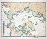 1882 Map of the North Polar Region