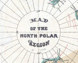 1882 Map of the North Polar Region