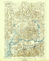 1902 Topo Map of Weedsport New York Quadrangle