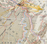 1874 Map of Pittsburg and Western PA Coal & Coke Fields Oil Regions