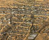 1875 Panoramic Map of Virginia City Storey County Nevada