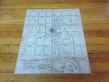 1807 Map of Carmichaels Pennsylvania - Plan of Lisbon Town
