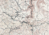 1916 Map of Raleigh County And Part of Summers County West Virginia