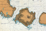 1902 Nautical Map of North Coast of Lake Huron North Channel