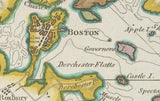 1778 Map of Boston Harbor