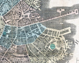 1814 Map of Boston Massachusetts