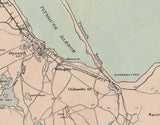 1899 Map of Plymouth and Kingston Massachusetts