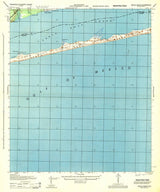 1944 Topo Map of Oriole Beach Florida Quadrangle